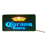 Luminoso Retro Corona Extra Beer Bar Decoração
