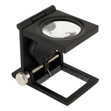 Lupa Conta-fios Aumento 5x Metal Led Solver Slf-130m