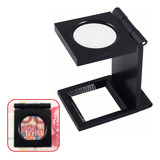 Lupa De Bolso Conta Fios Ampliação 8x 20mm Leitura