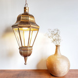 Lustre De Teto Lanterna Marroquina Pendente Decorativo