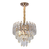 Lustre Pendente Sala Jantar Estar Moderno Cristal Legitimo