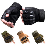 Luva Airsoft Tatica Paintball Militar Proteçao Cores Preto