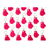 Luva Box Rosa 10un Chaveiro Lembrancinha Capeaonato Feminino