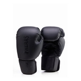 Luva Boxe Muay Thai Pro All Black 10oz Preto - Fheras 000632