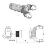 Luva Cardan Vw 8-150 Isb4 2000 2001 2002 2003 2004 2005 2006