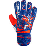 Luva De Goleiro Reusch Attrakt Solid - Azul