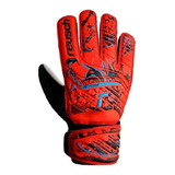 Luva De Goleiro Reusch Attrakt Starter Solid Junior Vermelho