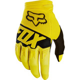 Luva Fox Dirtpaw Race 18 Cor Amarelo Tamanho M