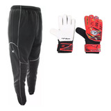  Luva Goleiro Poker Training + Calça Kanxa Classic