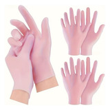 Luva Hidratante E Esfoliante De Silicone Spa Para As Mãos