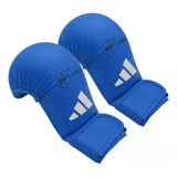 Luva Karate Sem Dedão adidas Azul Wkf Approved