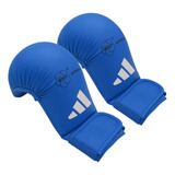 Luva Karate adidas Sem Dedão Aprovada Wkf (azul Ou Vermelha)