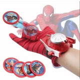 Luva Lança-discos Homem Aranha Som E Luz Vingadores