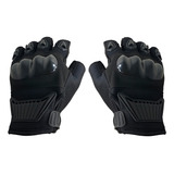Luva Moto Motociclista Motoqueiro Meio Dedo Motoboy 29148 Cor Preta Gg