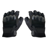 Luva Moto Motociclista Motoqueiro Meio Dedo Motoboy 29149 Cor Preta G