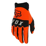 Luva Motocross Fox Dirtpaw Laranja Cross Trilha Off Road