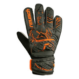 Luva Reusch Attrakt Starter Solid Juvenil - Verde E Laranja