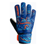 Luva Reusch Attrakt Starter Solid Masculino - Azul E Laranja
