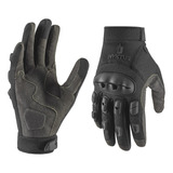 Luva Tática Invictus Crasher Police Preta Proteção Kevlar