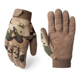 Luva Tática Militar Dedo Completo - Multicam Airsoft
