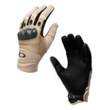 Luva Tática Oakley Factory Pilot Coyote Carbon Ou Desert