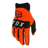 Luva Trilha Motocross Fox Mx Dirtpaw Laranja Fluor