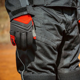 Luva X11 Nitro Win Motociclista + Touca Protege Do Frio Cor Vermelho Tamanho Gg