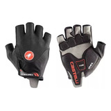 Luvas De Ciclismo Castelli Corsa Adulto Masculino Preto