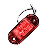 Luz Cortesia Prova D'água Led 12v 24v Barco Lancha Caminhão Luz Vermelho