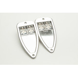 Luz De Bombordo Boreste Olho De Tubarão Led Duplo 12v Cro...