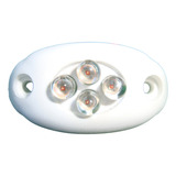 Luz De Cortesia Branca Com Led Azul 12 V/barcos/lanchas.