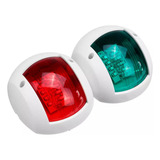 Luz De Navegação Bombordo Boreste Led 12-24v Cor Branca