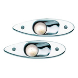 Luz De Navegação Led Tubarão Inox Seachoice