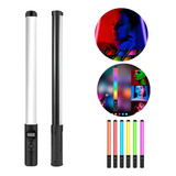 Luz De Tubo Rgb Portátil E Branco Preenchimento Foto Temperatura Cor Ajustável Fotografia E Video 2000 Lumens, Portátil E Fácil De Usar