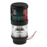 Luz Navegação Led Tricolor De Top Bombordo Boreste Fundeio