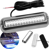 Luz Subaquática Submarina 42 Led's 12v Barcos Lanchas Iates