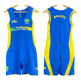 Macacão Atletismo Brasil Olympikus Olímpiadas 2004