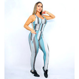 Macacão Fitness Academia Feminino Tecido Suplex Oferta 