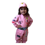 Macacão Infantil Piloto Fórmula 1 Personalizado Nome E Idade
