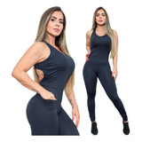 Macacão Para Academia Conforto Básico Feminino Linha Premium