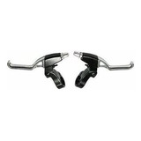 Maçaneta De Freio V-brake Alumínio Preto/polido Tipo Logan