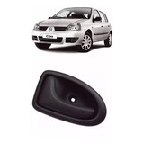 Maçaneta Interna Porta Diant.e Tras. Clio Motorista Preto