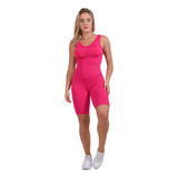 Macaquinho Feminino Curto Estampado Panicat Fitness Academia
