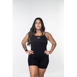 Macaquinho Fitness Roupa De Academia Feminina Macacao Suplex