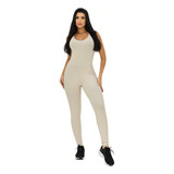 Macaquinho Longo Feminino Treino Fitness Academia Tactivity