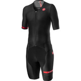 Macaquinho Triathlon Castelli Sanremo Com Manga Masculino