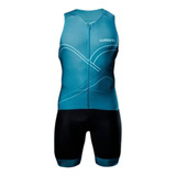 Macaquinho Triathlon S/ Manga Woom 140 Defeat 2024 Masculino