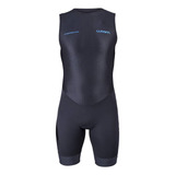 Macaquinho Triathlon Woom Carbon Exo Black Regata Masc 2023