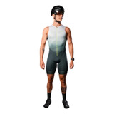 Macaquinho Triathlon Woom Carbon Fusion S/manga Lanzar. Masc