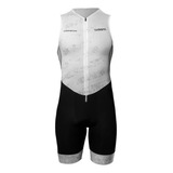 Macaquinho Triathlon Woom Carbon Storm Ice Masculino